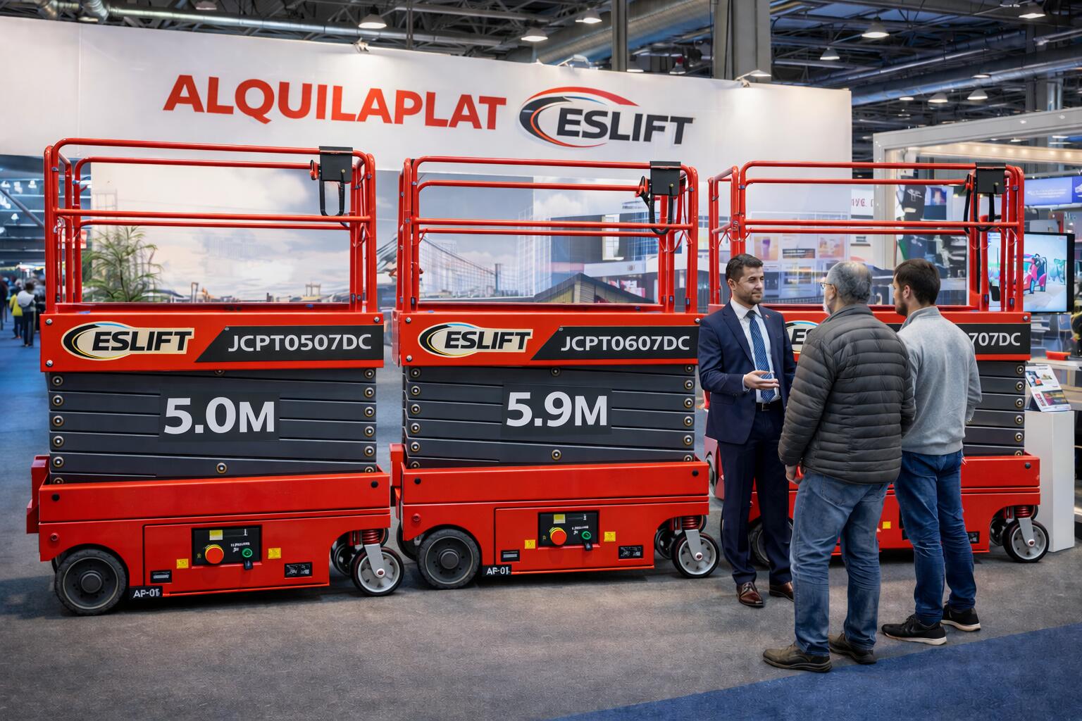 Stand ALQUILAPLAT - ESLIFT en Feria