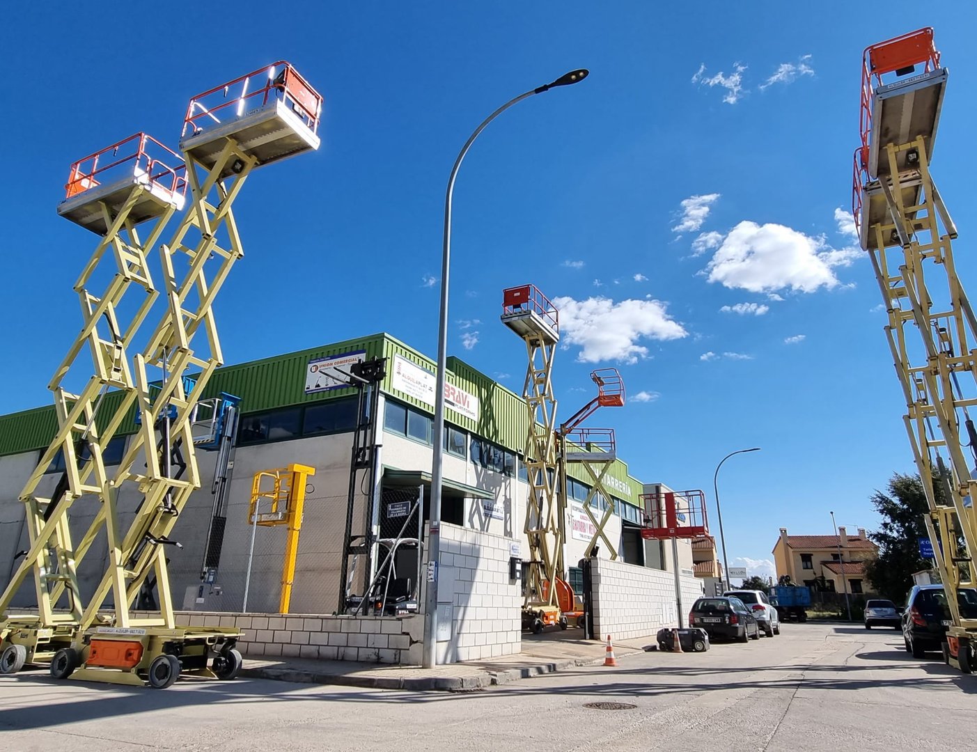 Alquiler de plataformas elevadoras en Madrid