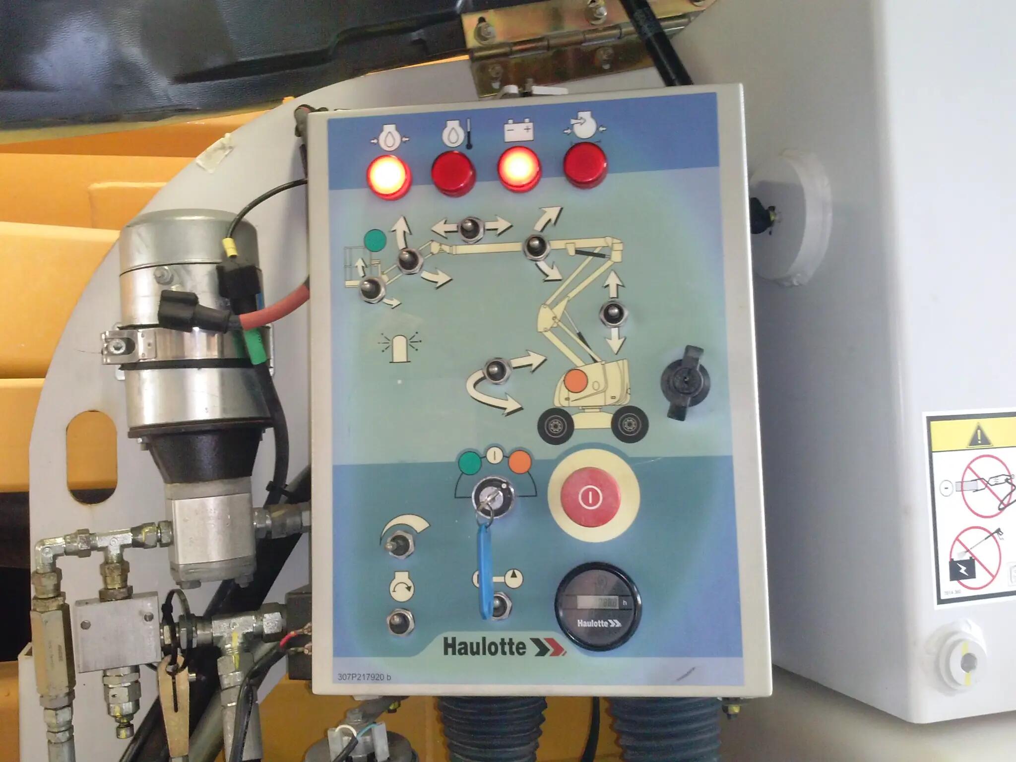 Panel Haulotte - Control de Operación